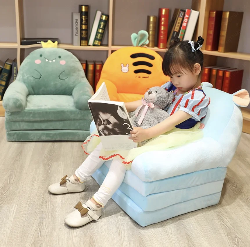 

Диваны, детский диван, милый мультяшный ленивый складной маленький диван-кровать для девочек, принцесса для малышей, детское сиденье двойного назначения, все диваны