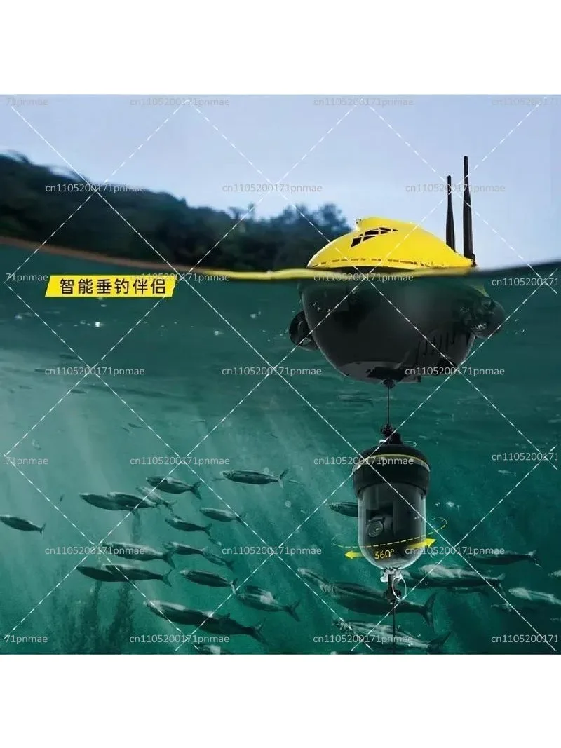 200M Underwater Drone Robot  Submarine with 4K Camera for Fishing and Shooting - view 5