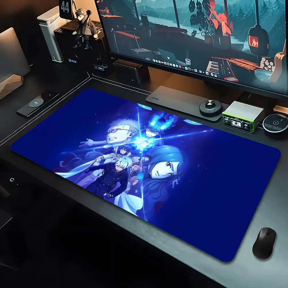 

ANIME B-Blue E-Exorcist Mouse Pad Mousepad Large Gaming LockEdge Thickened Computer Keyboard Table Desk Mat