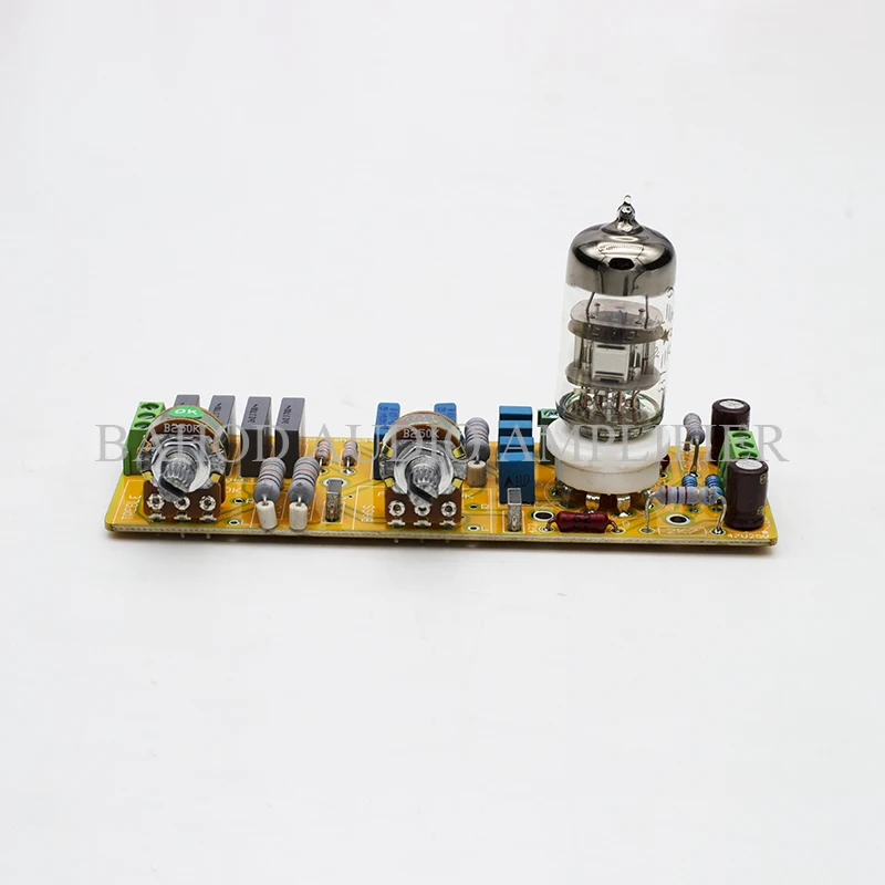 250K potentiometer electronic tube sound plate with active decaying sound board 6N1 6N2 12AX7 12AU7 12AT7 6BQ7