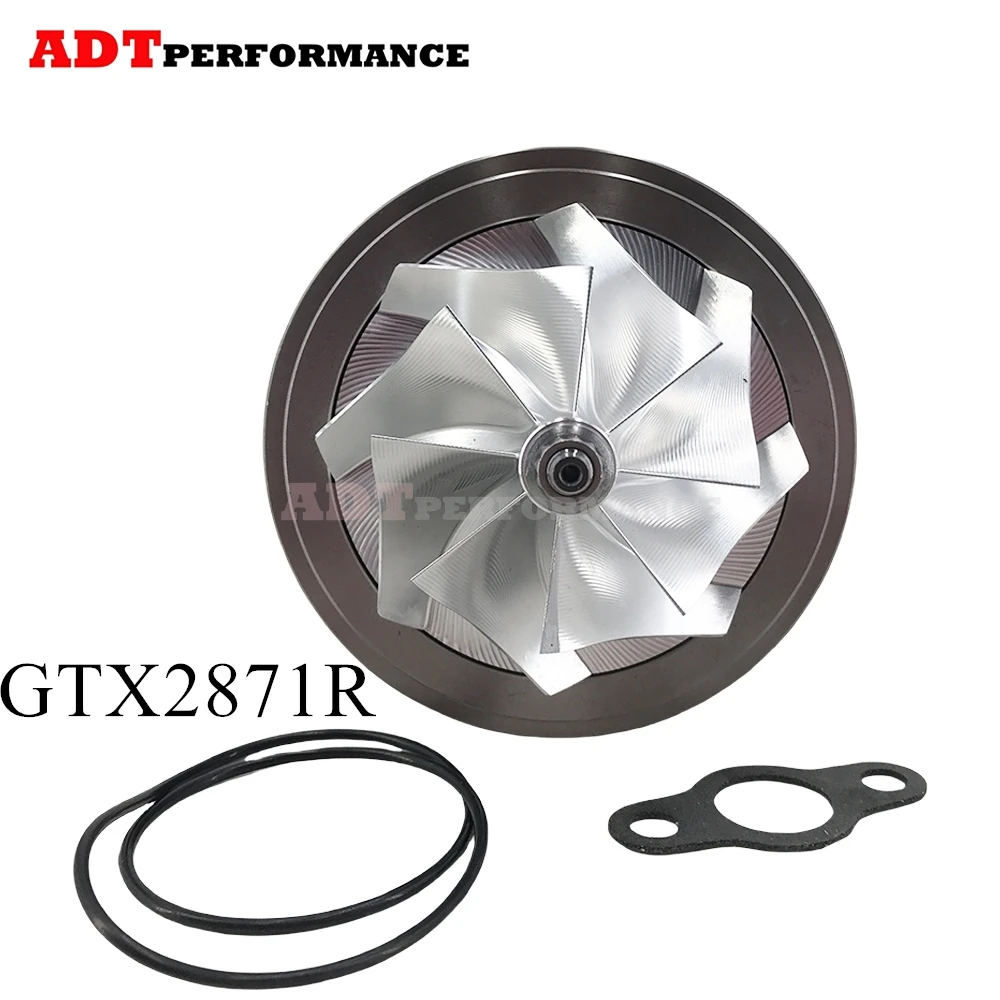 

GEN 2 GTX2871R 54mm GTX2871 2871 GTX-Series 816365-5001S Ceramic Dual Ball Bearing Turbine Cartridge Billet Wheel Performance