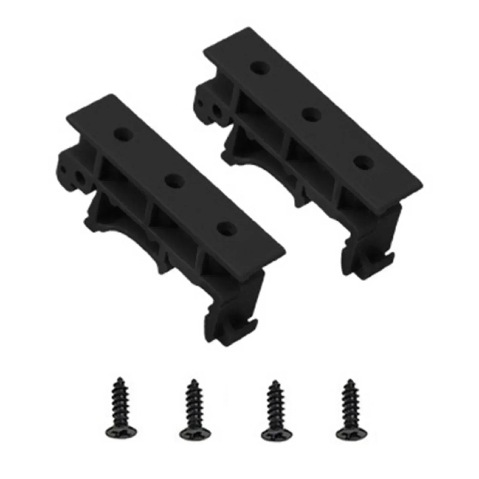 2PCS 35mm PCB DIN Rail Mounting Adapter PCB Mount Bracket Clips Circuit Board Bracket Holder Carrier Clips Panel