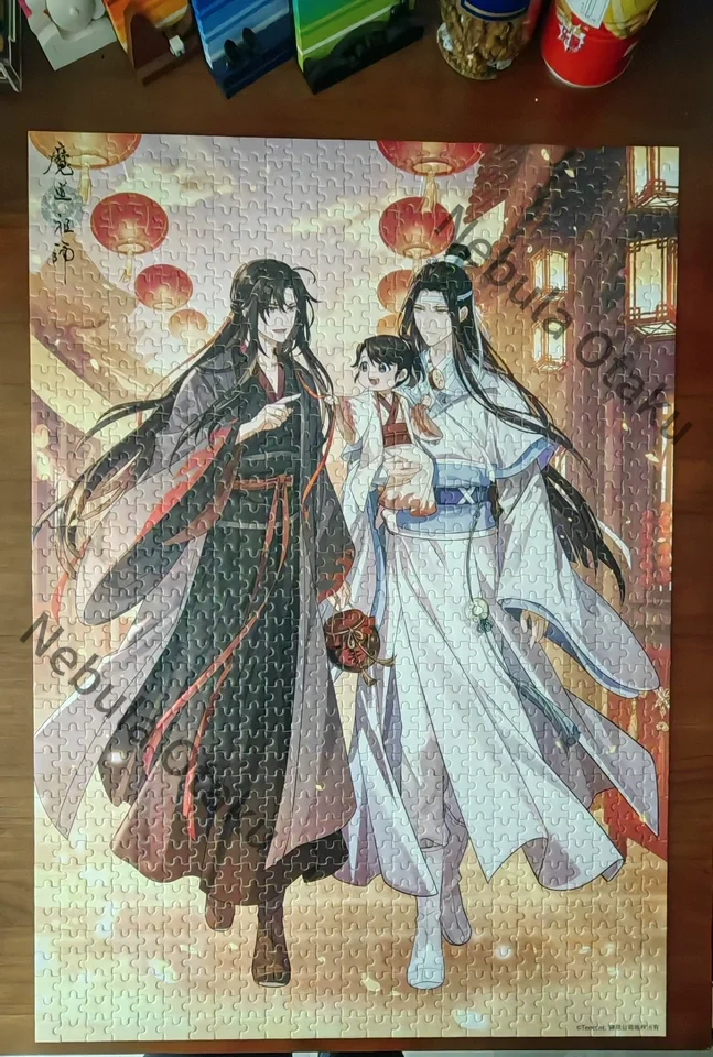 Grandmaster of Demonic Cultivation WeiWuXian LanWangJi Standing Sign Pendant Cosplay Official Quality Goods Exquisite Souvenir
