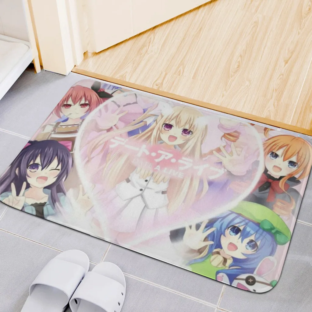 

Home Carpet Rug Bathroom Date a Live Mat Retro Multiple Choice Living Room Kitchen Non-Slip