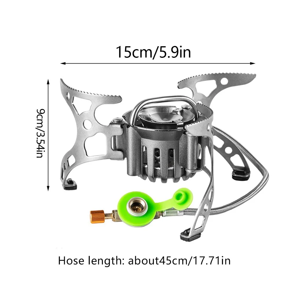 BRS-8/8A Portable Oil Gas Stove Camping Multi-Use Stove Cooking Cooker Multi Fuel Stoves Outdoor Picnic Hiking Gas Stove BRS-8