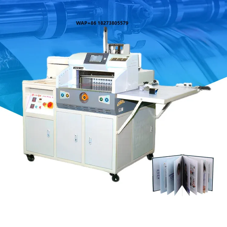 Flush Installation Album Making 14 in 1 Album Making Magazine Wedding Flat Album Binding Machine