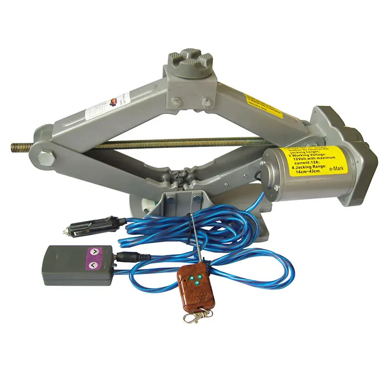 2000kg Capacity 12v Electric Car Jack With Remote Control