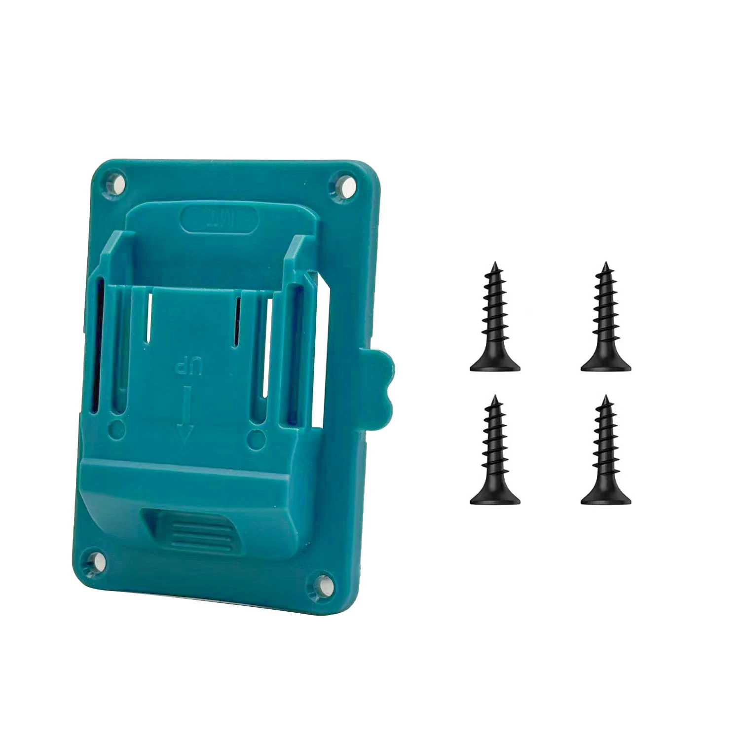 1pc Plastic Battery Tool Holder Base With Connectable Buckle For Bl1830 Bl1840 14.4V 18V Lithium Battery Power Tool Parts