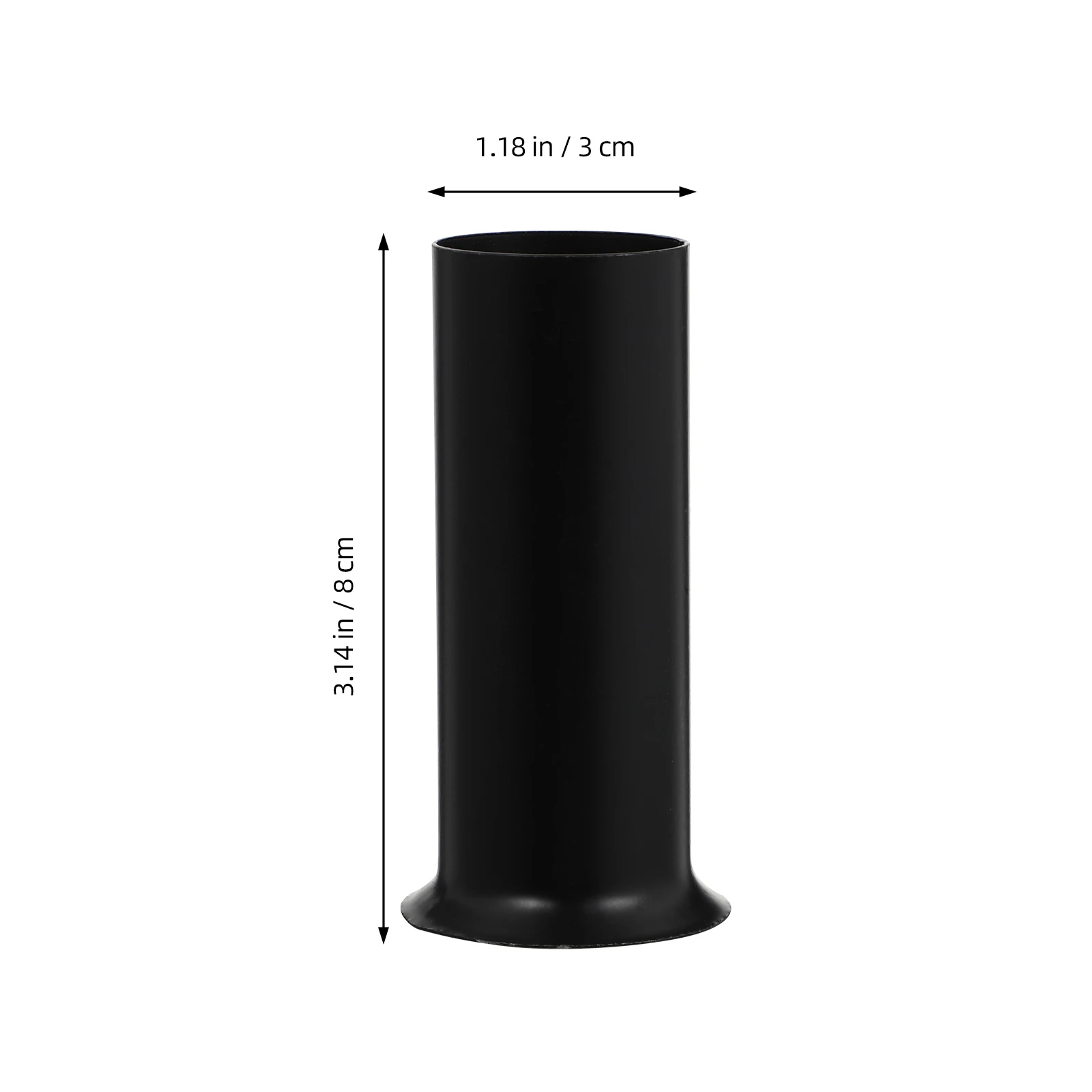 

12pcs Lamp Holder Tube Crystal Chandelier Base Covers Iron Lamp Sleeve Lighting Accessories Bulb Base Cover Retro Chandelier
