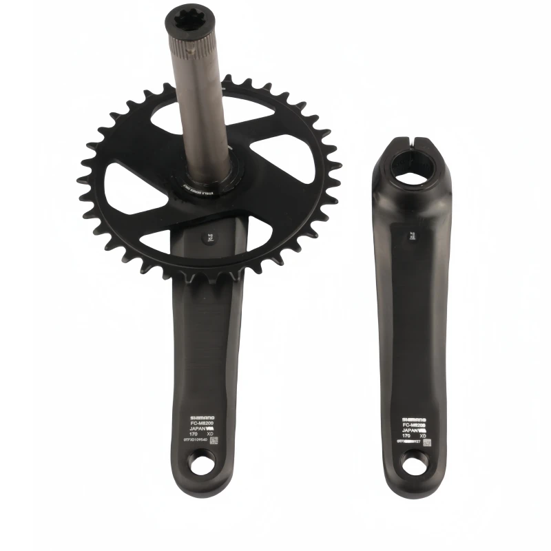 Shimano DEORE XT FC-M8200 Kurbelgarnitur 12 Geschwindigkeit 34 Zähne/36 Zähne Kettenblatt 165mm/170mm/175mm Kurbel Für Mountainbike Radfahren Teil Original – Detail 3