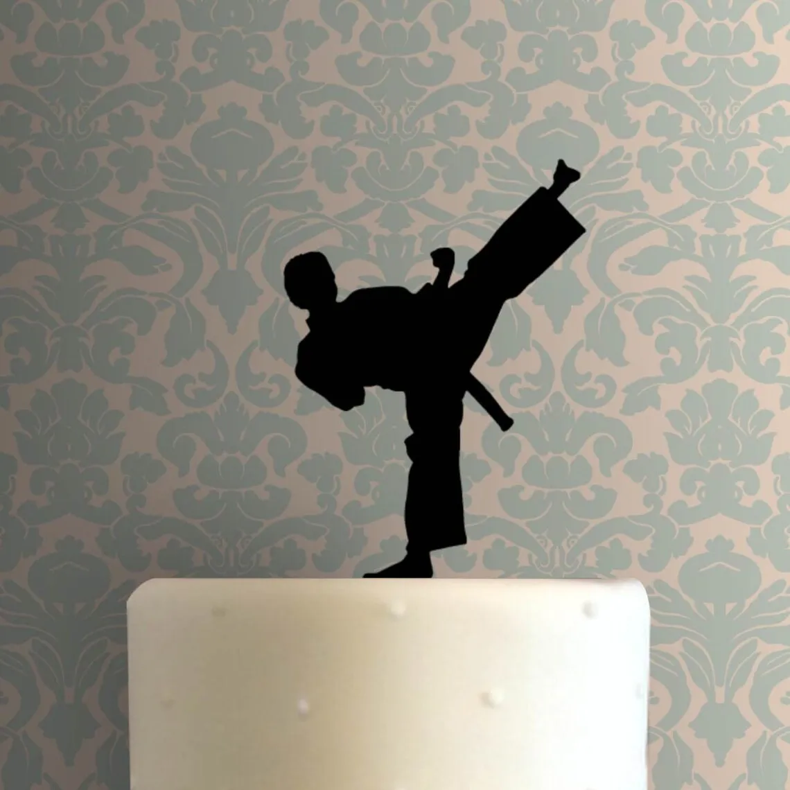 Adorno para tarta de Karate, decoración de Karate, adorno para tarta, fiesta de cumpleaños, decoración para tarta, adorno para tarta de fiesta de cumpleaños para hombre, regalo de cumpleaños