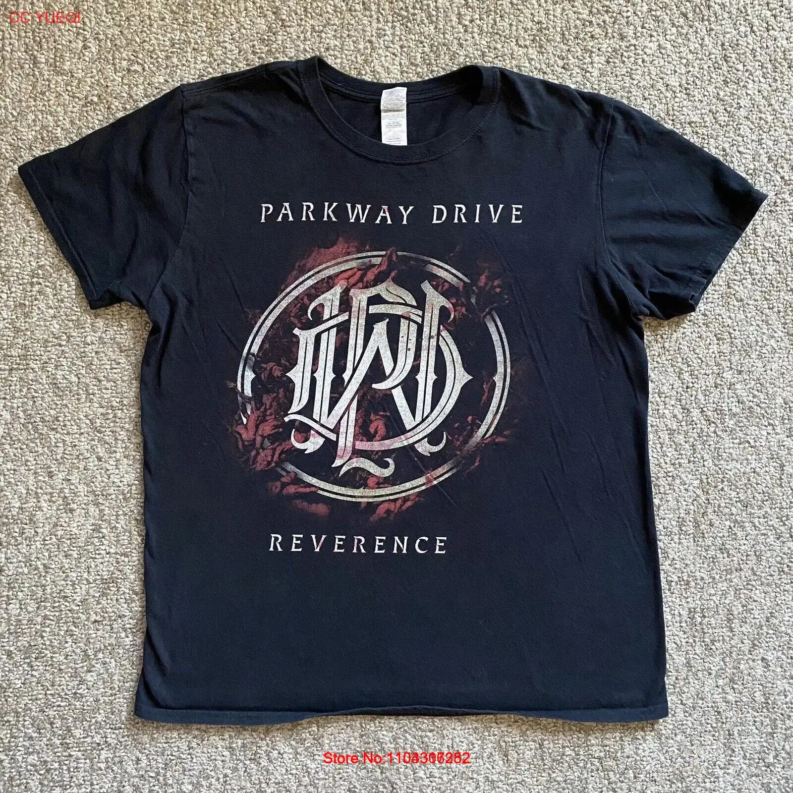 Parkway Drive T Shirt Mens Large L Black Short Sleeve Band 2018 Reverence Tour