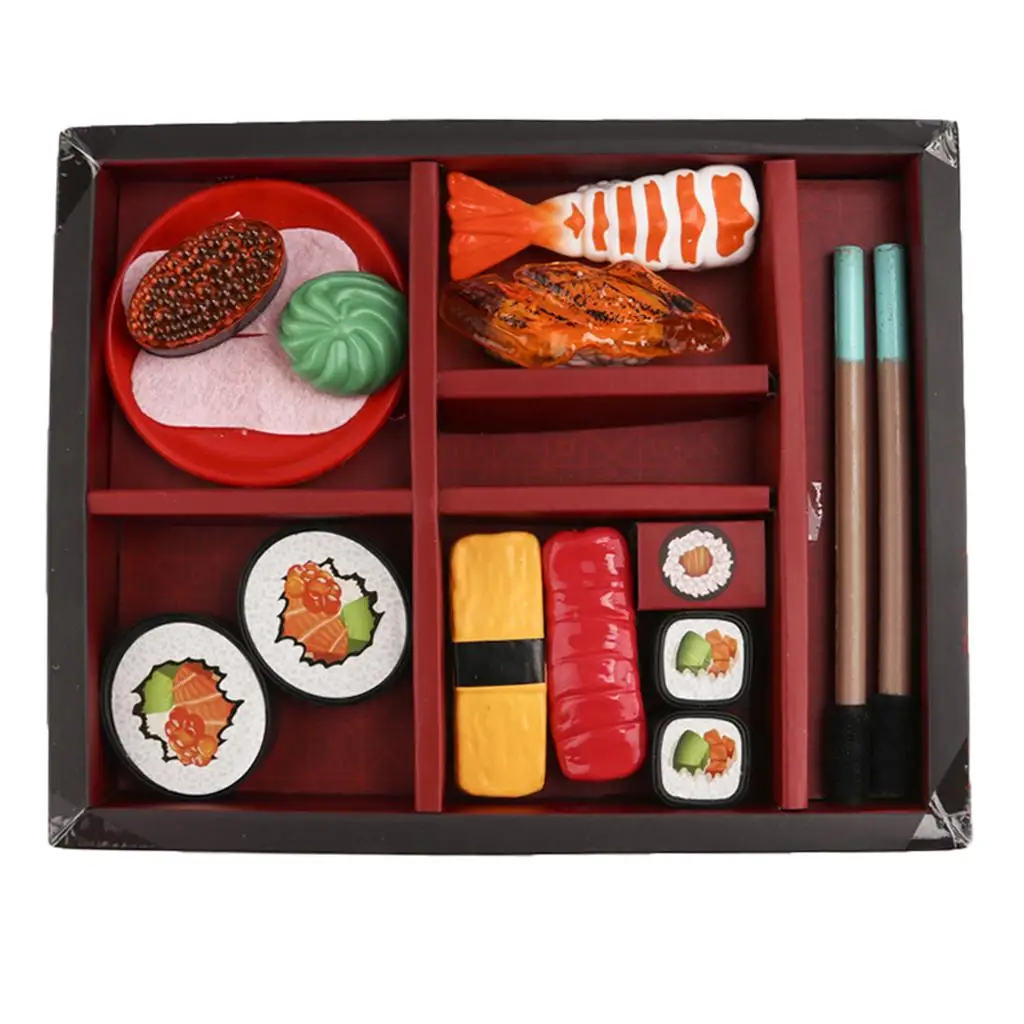 Kitchen Accessories - Sushi Cuisine with Tray And Chopsticks