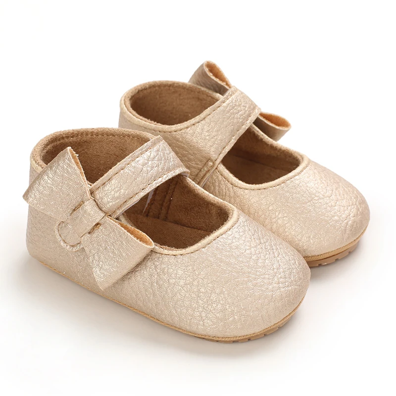 Lauflernschuhe für Babys (0–12 Monate), Prinzessinnenschuhe, PU-Leder, weiche Sohle, niedlich, modisch – Detail 35