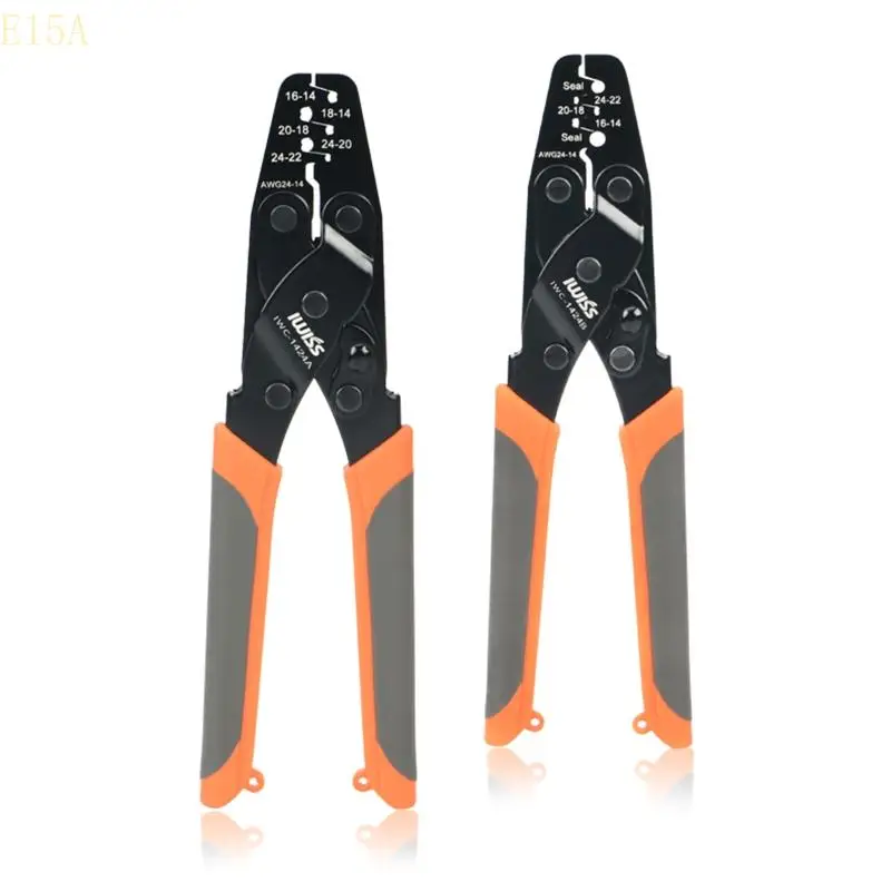 

E15A Portable Crimping Tool High Hardness Open Barrel Terminal Crimping Tool Durable