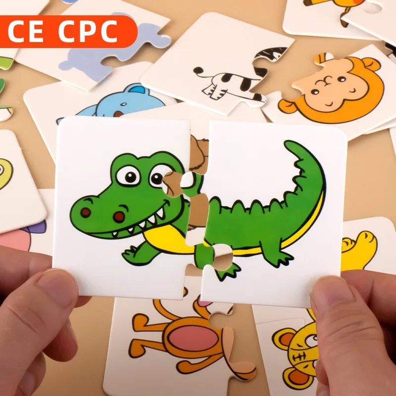 

Children's Block Matching Puzzle, Early Childhood Education for Infants and Toddlers, 0-3 Years Old Puzzle Enlightenment