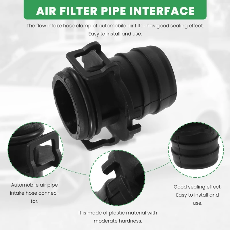 Car Air Filter Flow Intake Hose Pipe Clip For Ford /Focus /C-Max 2003-2012 7M519A673EJ 30680774 7M519A673E