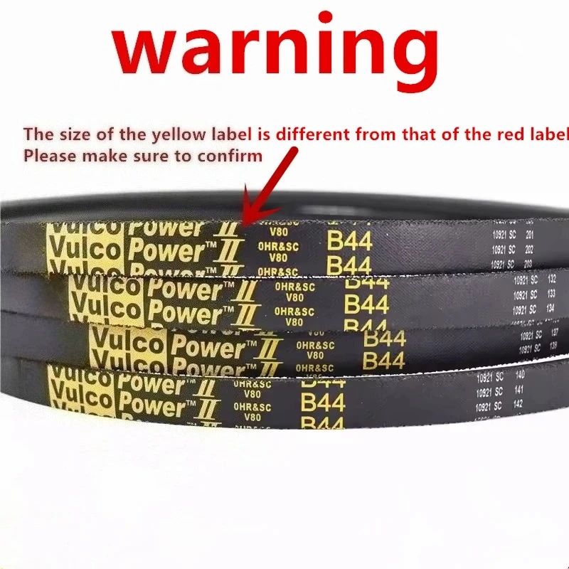 B201 B202 B203 B204 B205 Hi-Power V-belt Industrial Conveyor Heavy Machinery Power Tools Motor Tractor Transmission Rubber Belt