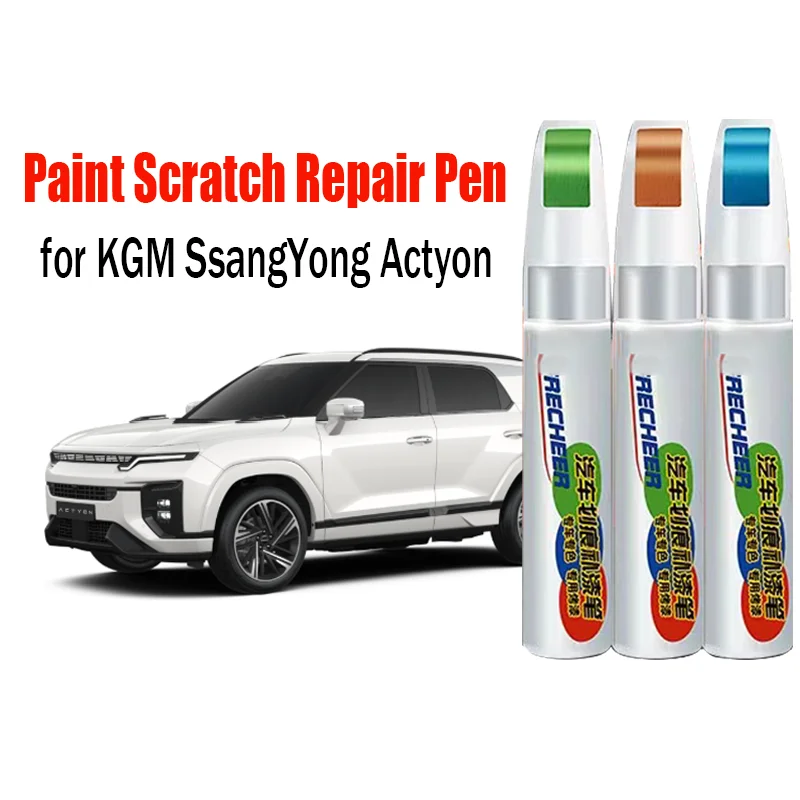 

Car Paint Pen Scratch Repair Touch-Up Paint Pen for KGM SsangYong Actyon Paint Scratch Remover Car Paint Care Accessories