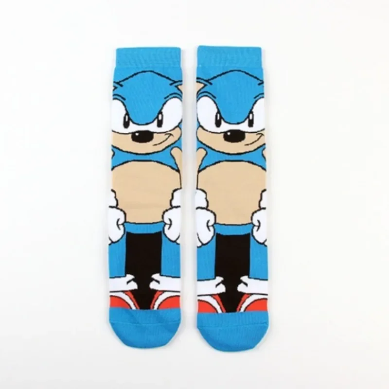 

Soniceds Cartoon Pattern Casual Sports Jacquard Socks Cotton Crew Socks for Women Men Couples Trendy Long Streetwear Socks