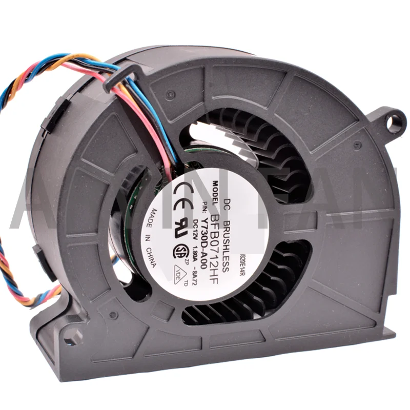 Brand New Original BFB0712HF 0GFF8K 12V 1.8A Server Chassis Turbo Blower Y730D-A00