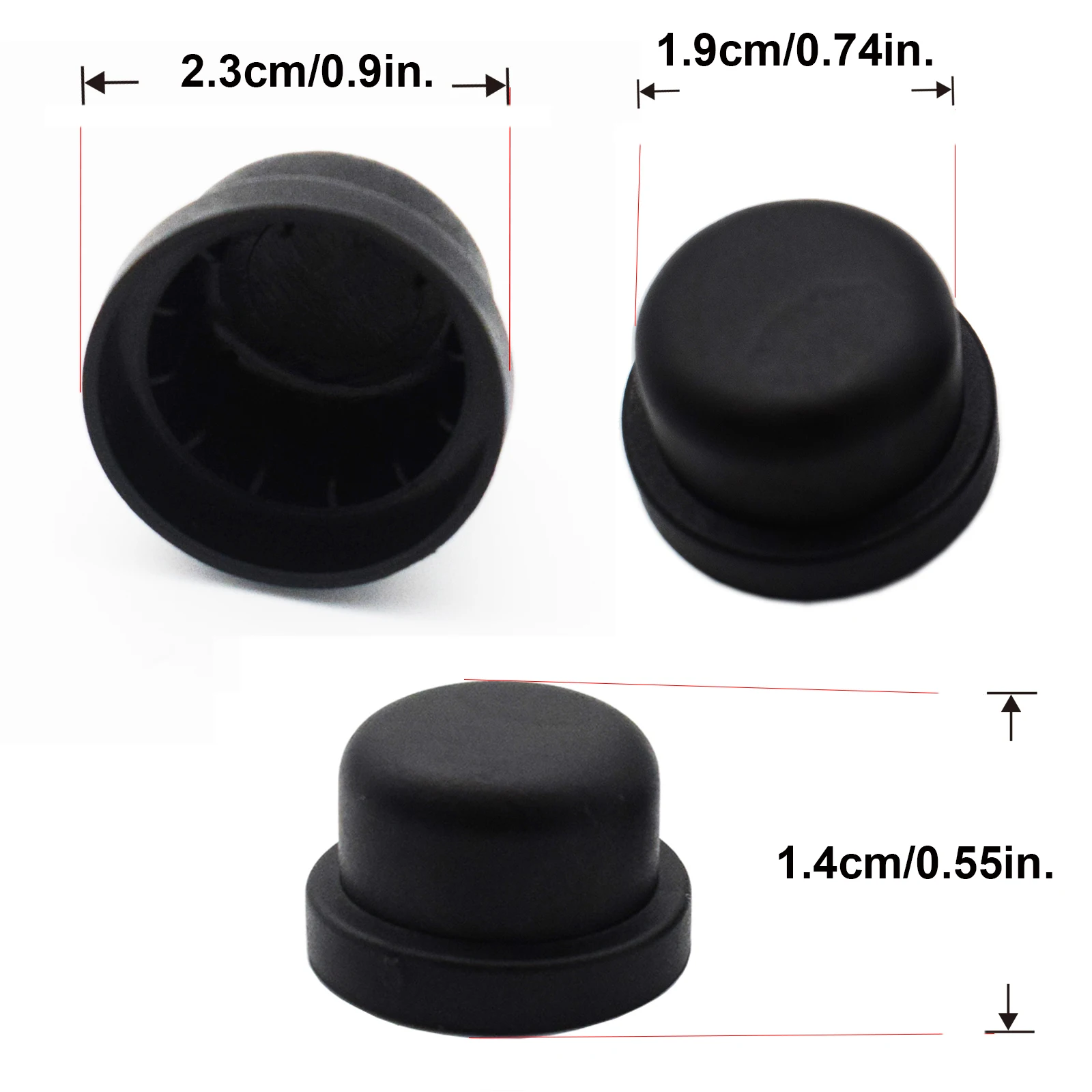 Erick's Wiper 2x Front Windshield Wiper Arm Head Nut Cap Bolt Cover For Chevrolet Sonic Colorado Captiva Sport Avalanche Tahoe view 4
