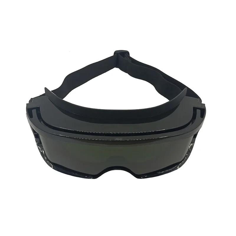 Laser Welding Goggle Dark Green Lens PU Frame Adjustable Elastic Strap 1064nm 1080nm 1070nm 1060nm Laser Protective  Glasses