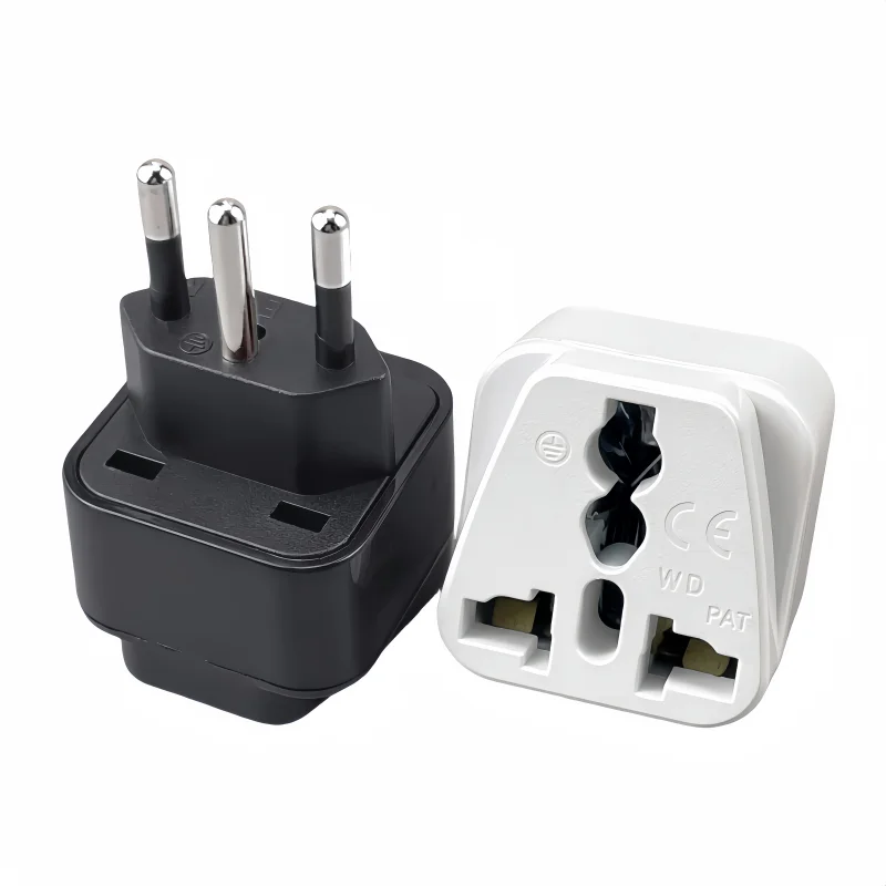 Universal UK/US/EU/AU To Switzerland Swiss Travel Adapter Plug Outlet Converter Type Brazilian AC Power Plug 3 Pin J/N Plug Type