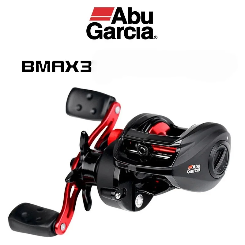 ABU GARCIA X3 Metall-Mikrotropfenrolle für Straßenangeln, Blackout, Weitwurf-Angelrolle, Anti-Explosions-Schnur, BMax Angelrolle – Detail 1