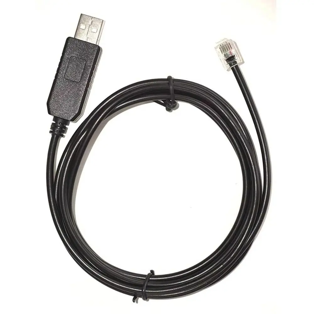 

USB RS232 Serial to RJ12 6P6C Firmware Upgrade Cable Hand Controller PC Link Wire with FTDI FT231XS for Orion Synscan GoTo