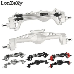 CNC Machined Metal Alloy Front and Rear Portal Axle for 1/10 RC Crawler Car Axial SCX10 III AXI03007 Aluminum Upgrades Parts