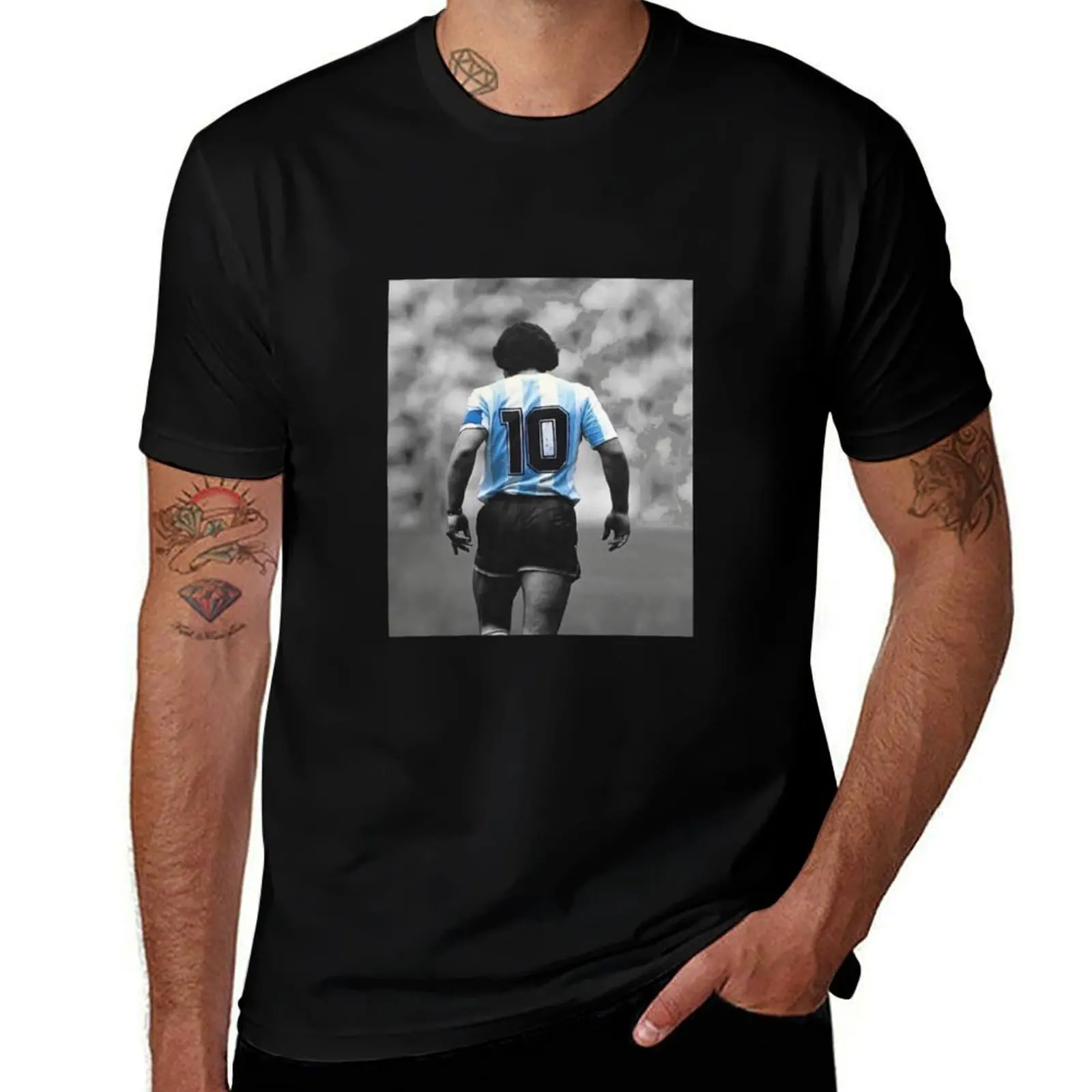 

the legends diego10 T-Shirt street wear tops blanks baggy shirts workout shirts for men