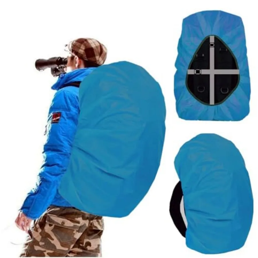 

Waterproof Backpack Rain Cover, 12000mm Ultra-Waterproof, Upgraded Ultra-Strong Multilayers, Antislip Buckle Strap