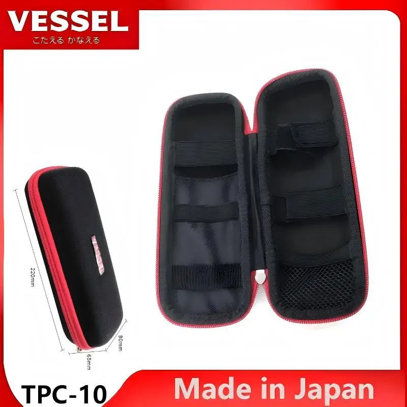 

Органайзер для инструментов VESSEL TPC-10 на молнии - многофункциональная маленькая сумка, вмещает 220 инструментов USB, идеально подходит для DIY/ремонта