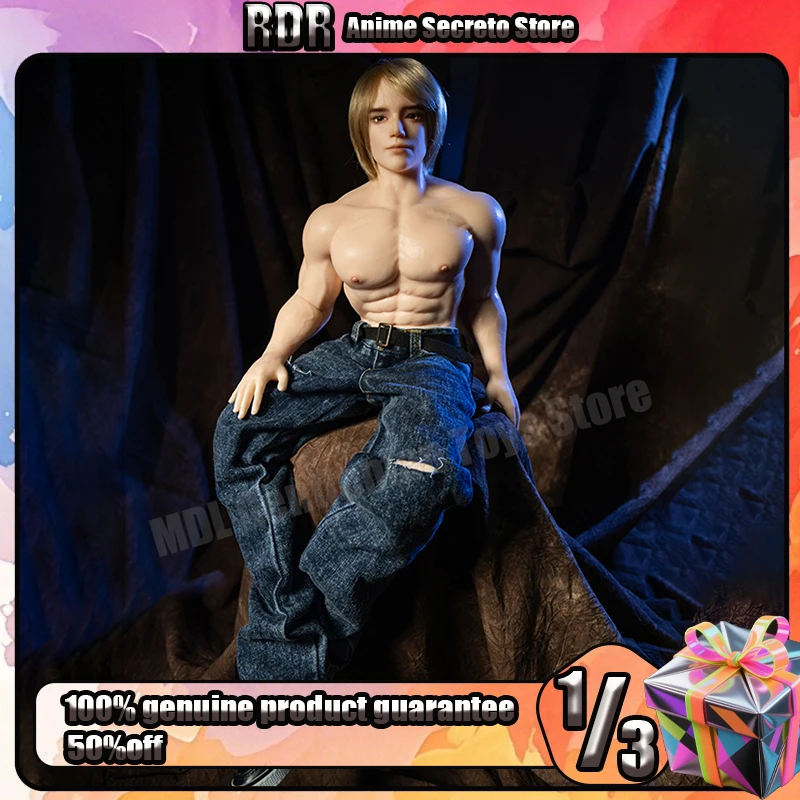 

RDR Anime Muscle Man -62CM Silicone 1/3 Model Movable Joint Hair Transplant Head Set Toy Story Companion Collection Doll Gift