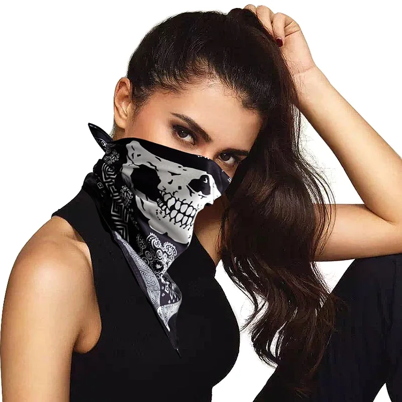Motorcycle rider windproof sun protection scarf sun protection bicycle riding mask breathable neck gaiter for outdoor fishing