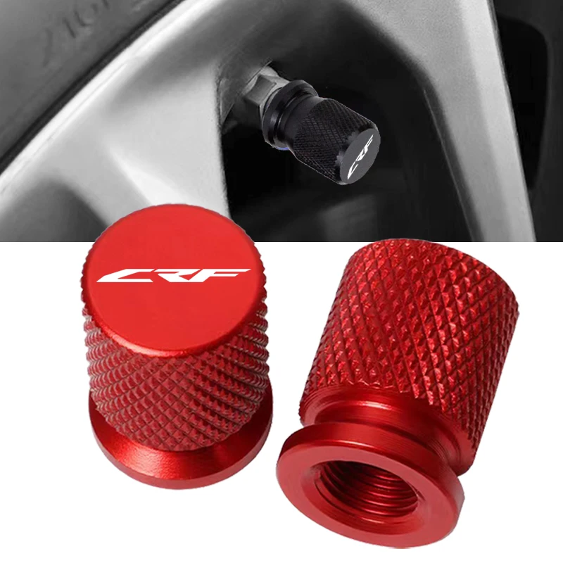 For HONDA CRF 150 250 450 CRF150 R/F CR450 R/X/RX CRF230F CRF250 R/X/L/M Dirt Bike CNC Vehicle Wheel Tire Valve Stem Caps Covers