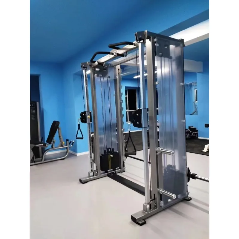 

Multifunctional Gym Fitness Equipment All-in-One Power Rack Trainer Smith Squats Strength Combined Training Machine