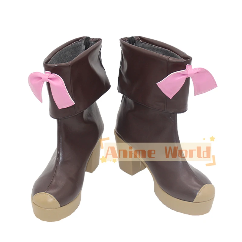 Jeu Lovelive Sunshine Yohane Cosplay chaussures Halloween carnaval bottes chaussures en polyuréthane Cosplay accessoires sur mesure