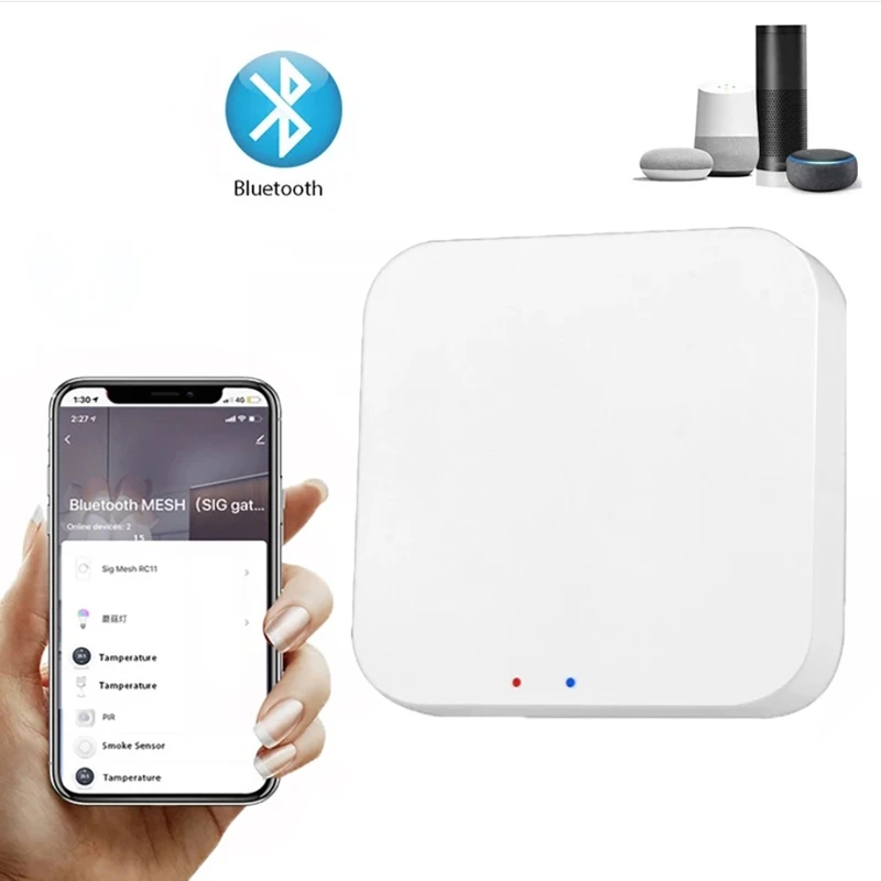 Tuya Zigbee Bluetooth Mesh Hub Multi-mode Gateway Wireless Plug in Hub Bridge Support Home Linkages Alexa Google Voice - Image 4
