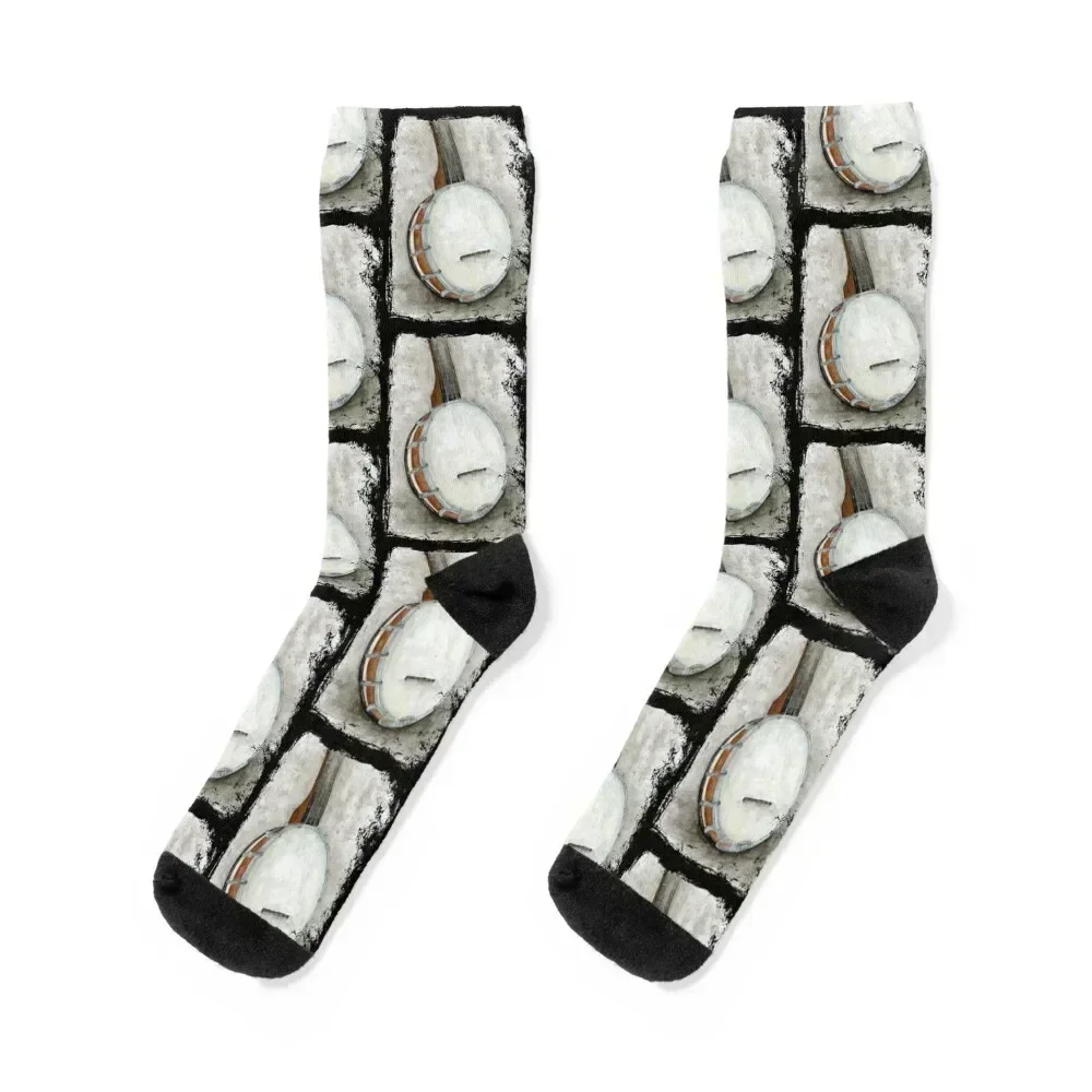 

Bluegrass Banjo Socks soccer anti-slip cute compression winter gifts Men's Socks Luxury Women's
