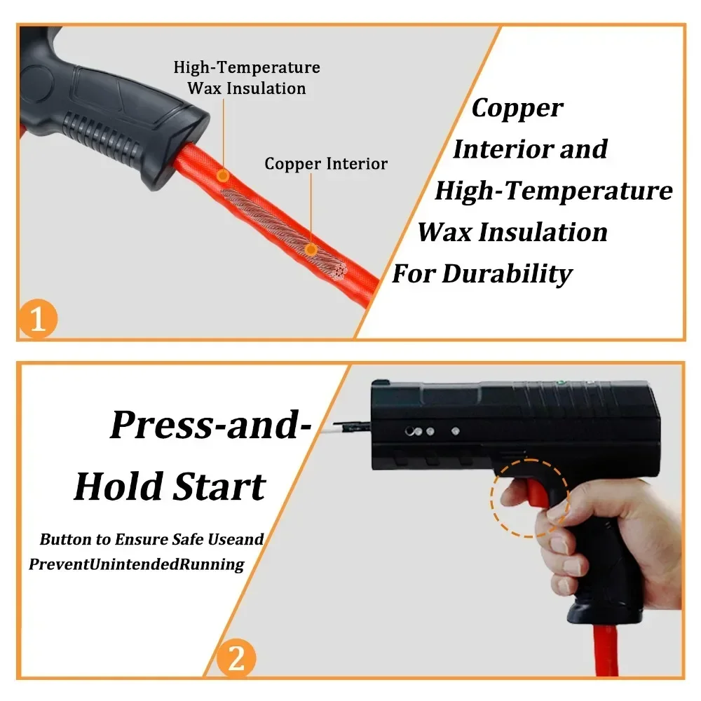 1800W Split Type Portable Induction Heater 110V/220V Flameless Induction for Car Repair Bolt Remover Tools