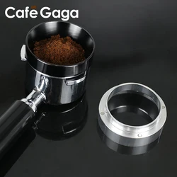 Anillo de dosificaciรณn magnรฉtico de aluminio, filtro para tazรณn de cerveza, Cafรฉ en polvo, Espresso, herramienta Barista, accesorios para Barista, 51MM, 53MM, 58MM