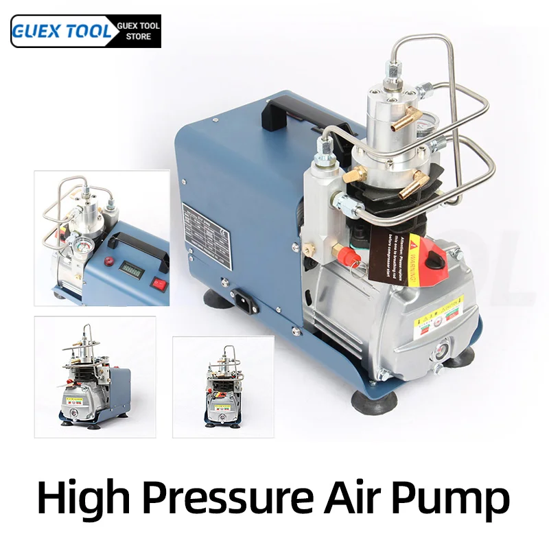 Compressor Air 0-30MPA High Pressure Air Compressor Pump For Leak Detection Air Tightness Pipeline Pressure Test 1.8KW