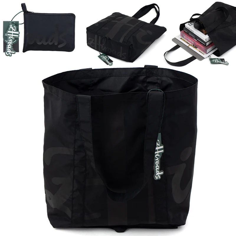 

Сумка-шоппер zHiroads: большая, складная, многоразовая, для путешествий, пляжа, покупок, супермаркета