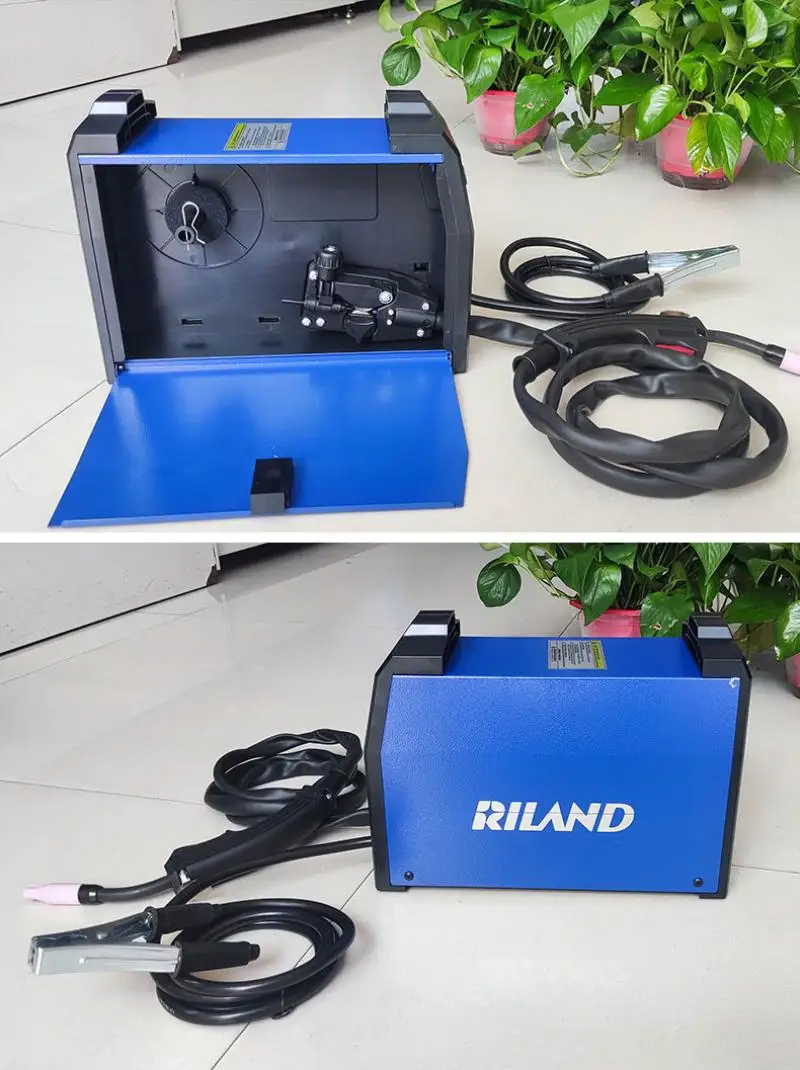 220V Airless Two-Shielded Welding Machine Mig-135E Portable Carbon Dioxide Gas Shielded Welding Machine All-In-One Machine