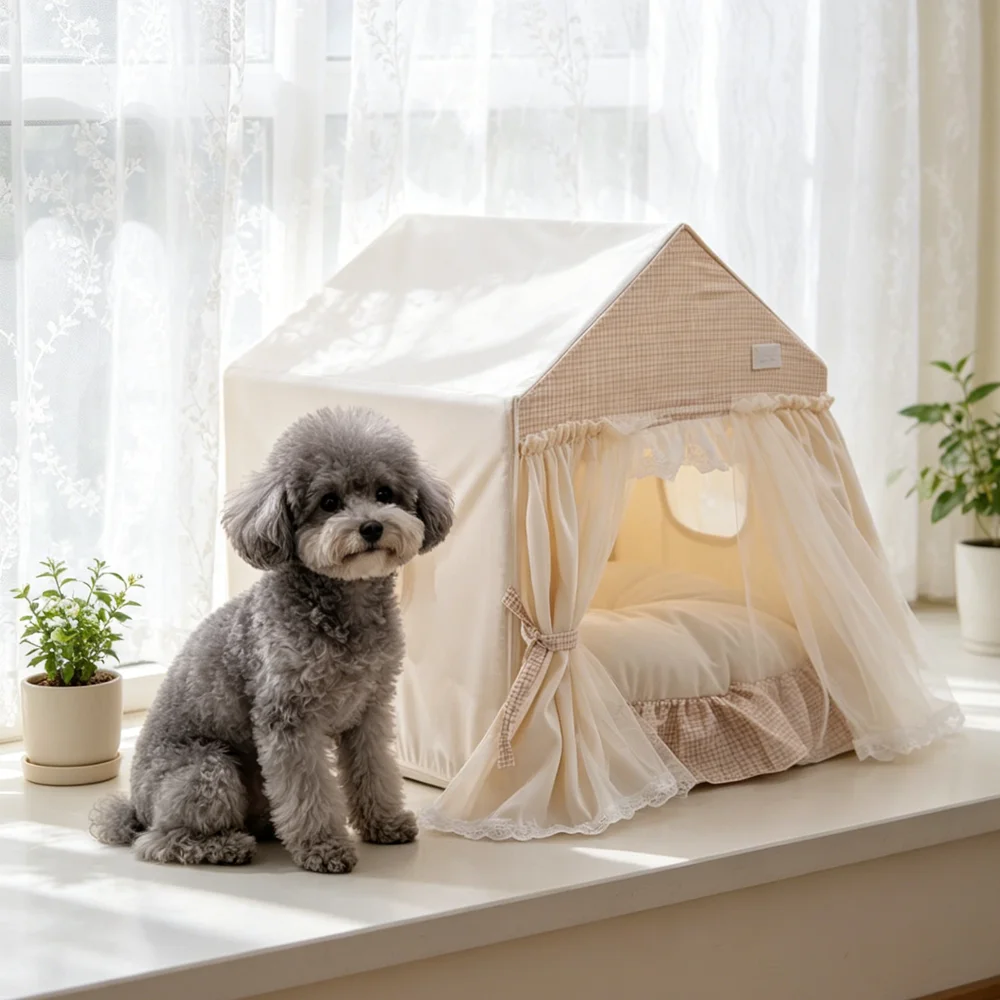 Köpekler İçin Aşk Yastıklı Evc - Outdoor Camping Dog Fence incelemesi ve fiyatı