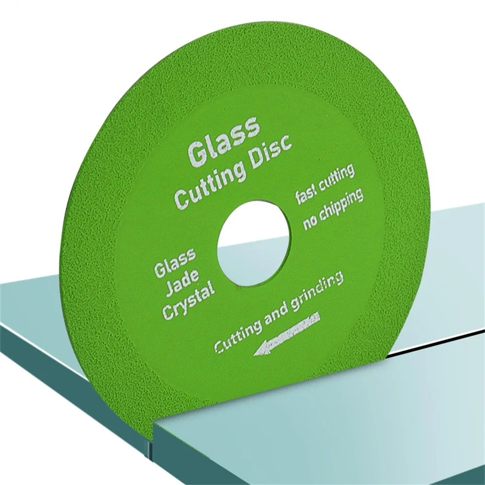 Glass Cutting Disc 20mm Inner Hole Diamond Marble Saw Blade Jade Crystal Wine Bottles Grinding Chamfering Polishing Cutting100mm