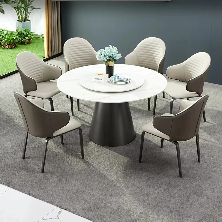 

#Household dining chairs, lightweight luxury Italian hotel chairs, modern simple small apartments, simple dining tables