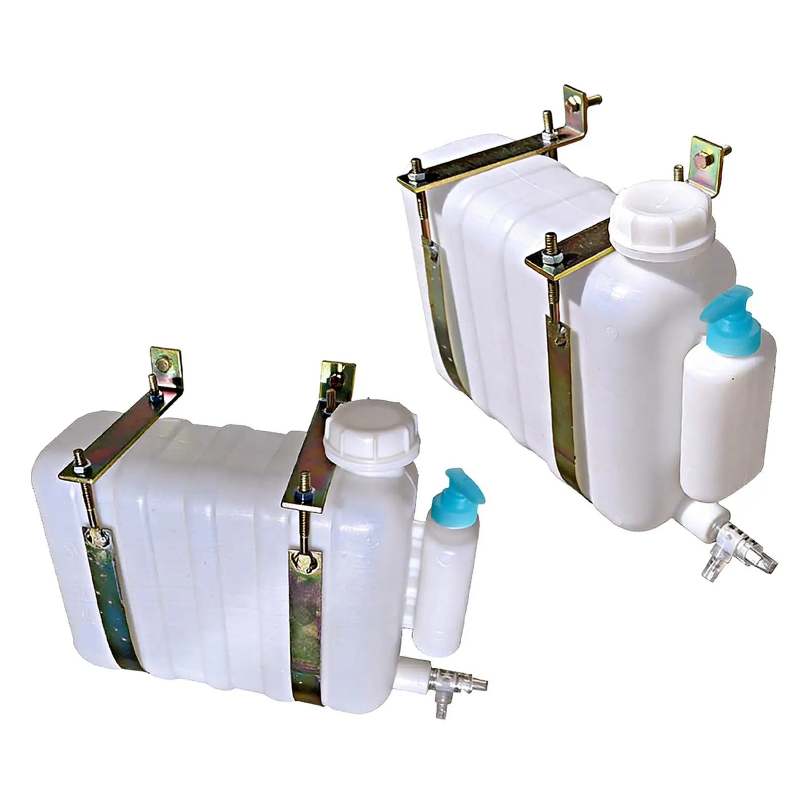 Mount Water Tank Accessories Large Capacity Professional Random Color Faucet Space Saving Sturdy for Construction Sites